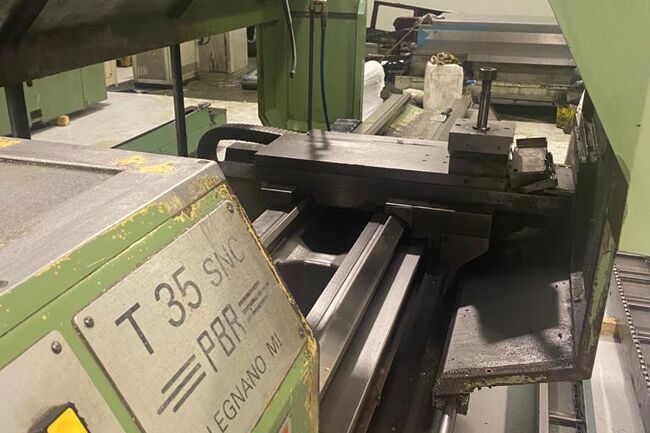 Rivendita Tornio ad autoapprendimento PBR T35-S SNC 350x2000mm usato